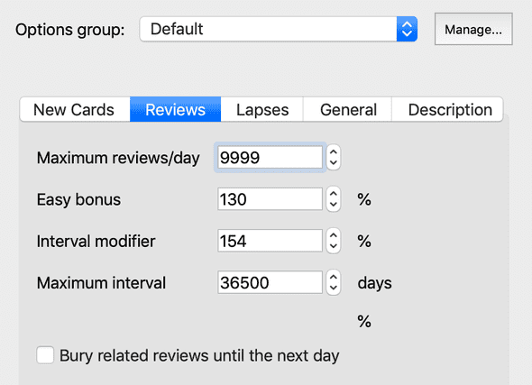 Anki Interval Modifier